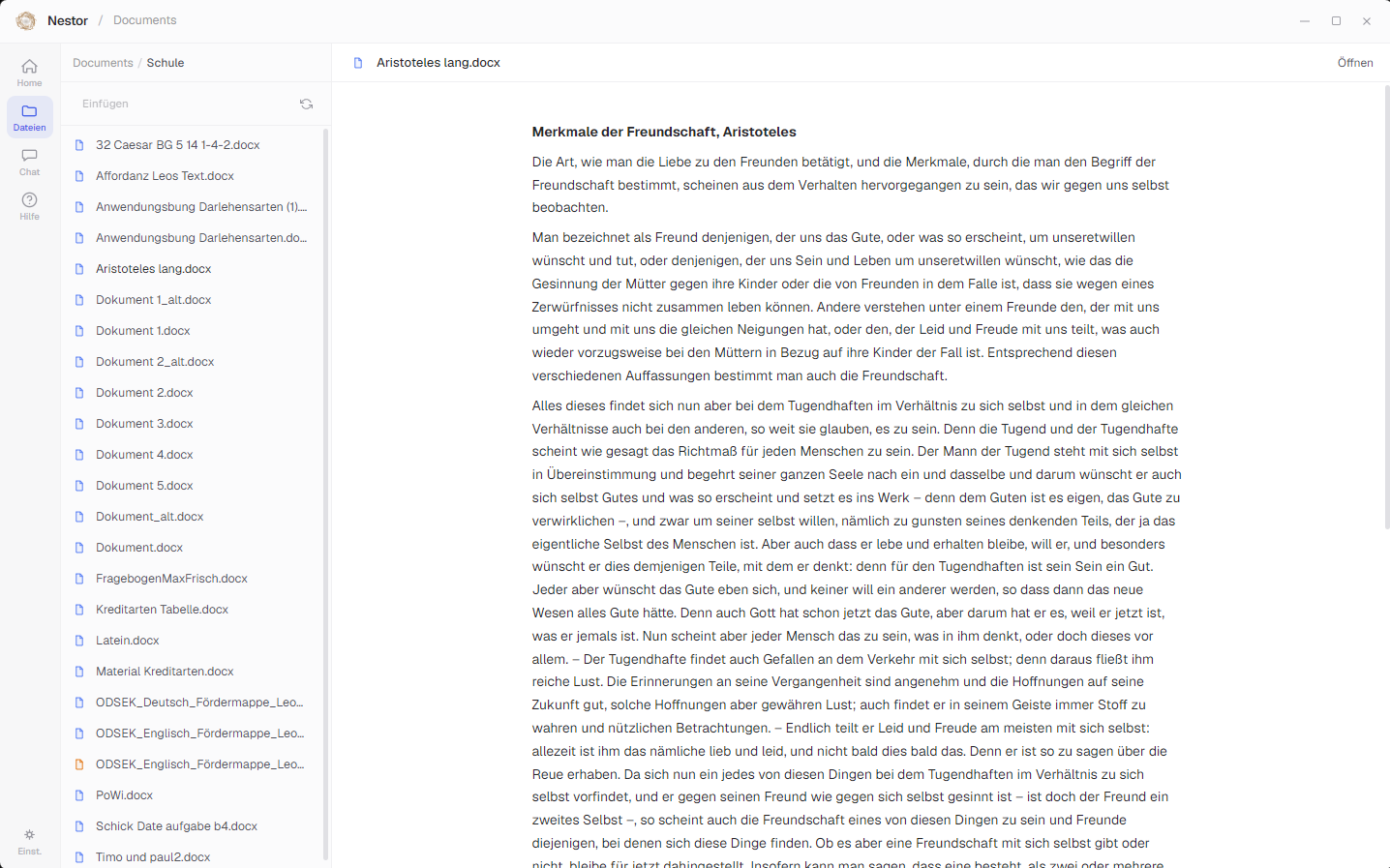 Nestor Screenshot